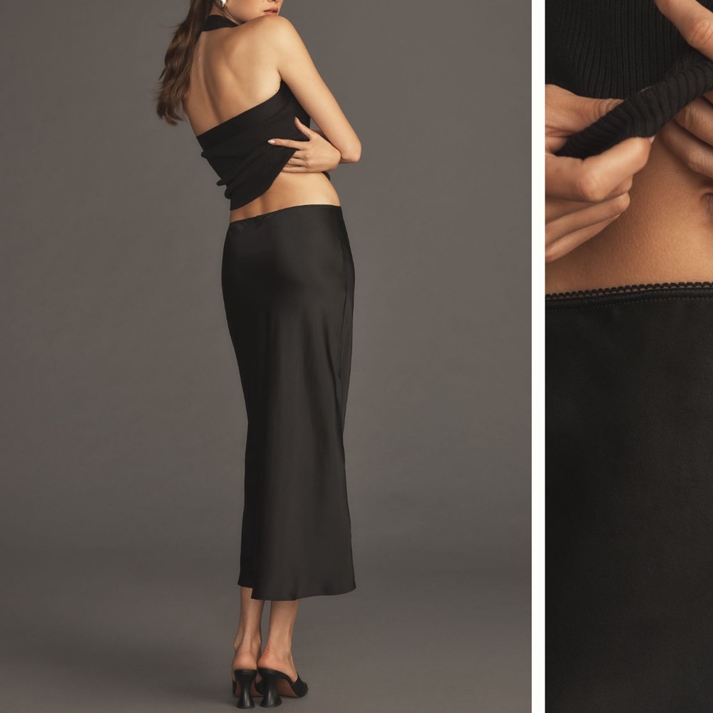 Reformation layla silk skirt - Picture 3 of 4